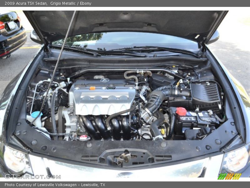 Grigio Metallic / Ebony 2009 Acura TSX Sedan