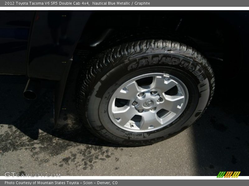 Nautical Blue Metallic / Graphite 2012 Toyota Tacoma V6 SR5 Double Cab 4x4