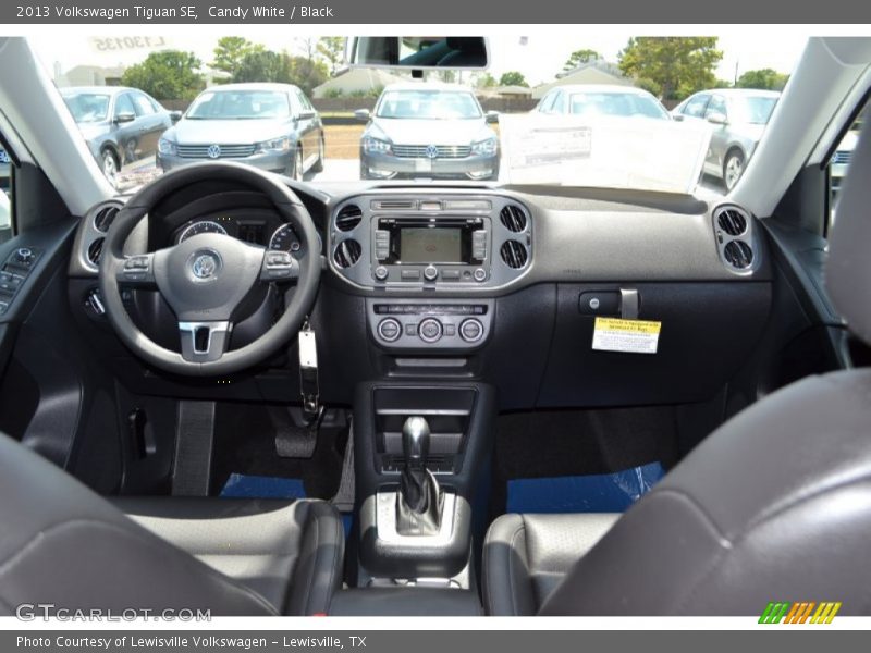 Dashboard of 2013 Tiguan SE