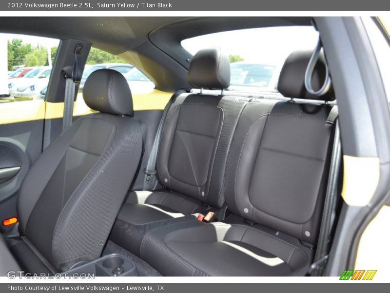 Saturn Yellow / Titan Black 2012 Volkswagen Beetle 2.5L