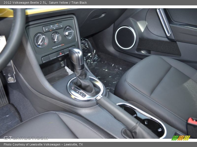 Saturn Yellow / Titan Black 2012 Volkswagen Beetle 2.5L