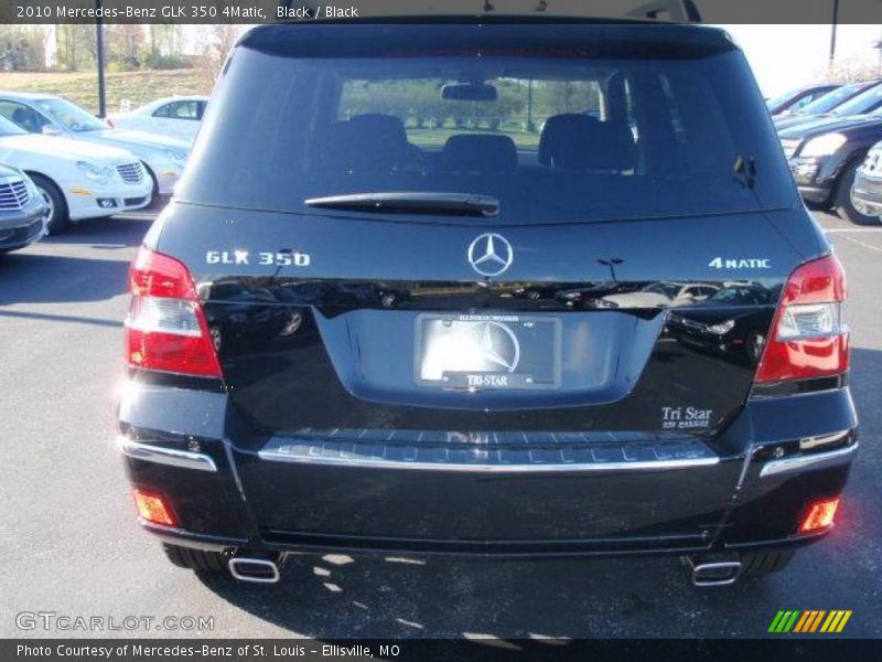 Black / Black 2010 Mercedes-Benz GLK 350 4Matic