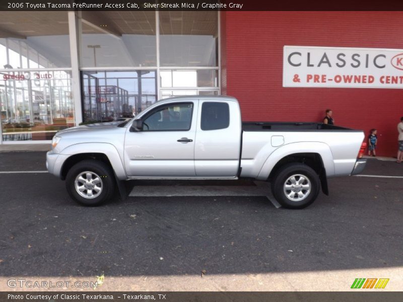 Silver Streak Mica / Graphite Gray 2006 Toyota Tacoma PreRunner Access Cab
