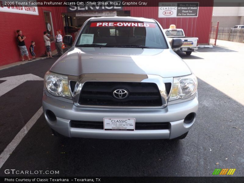 Silver Streak Mica / Graphite Gray 2006 Toyota Tacoma PreRunner Access Cab