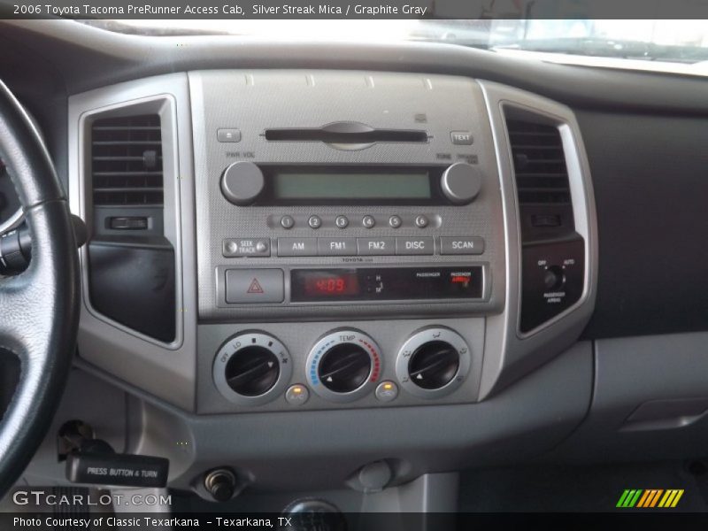 Controls of 2006 Tacoma PreRunner Access Cab