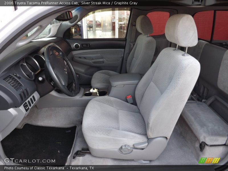  2006 Tacoma PreRunner Access Cab Graphite Gray Interior