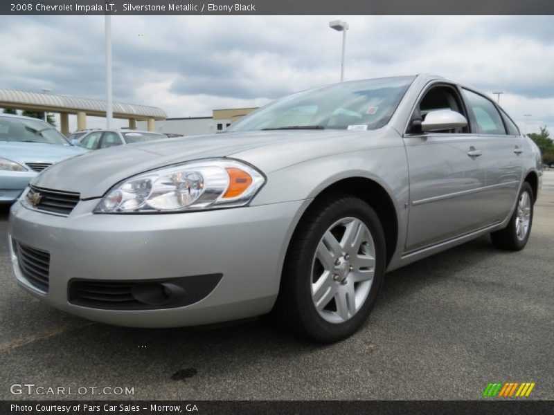 Silverstone Metallic / Ebony Black 2008 Chevrolet Impala LT