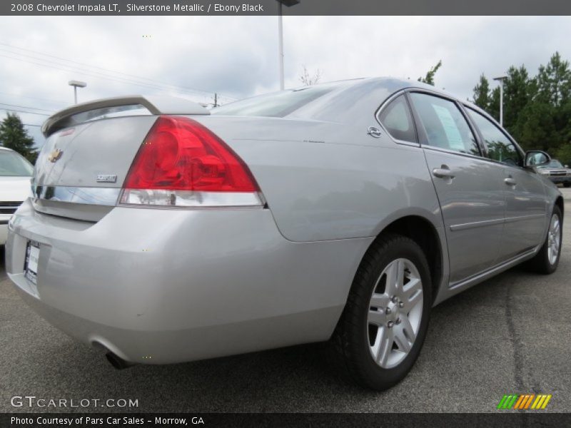 Silverstone Metallic / Ebony Black 2008 Chevrolet Impala LT