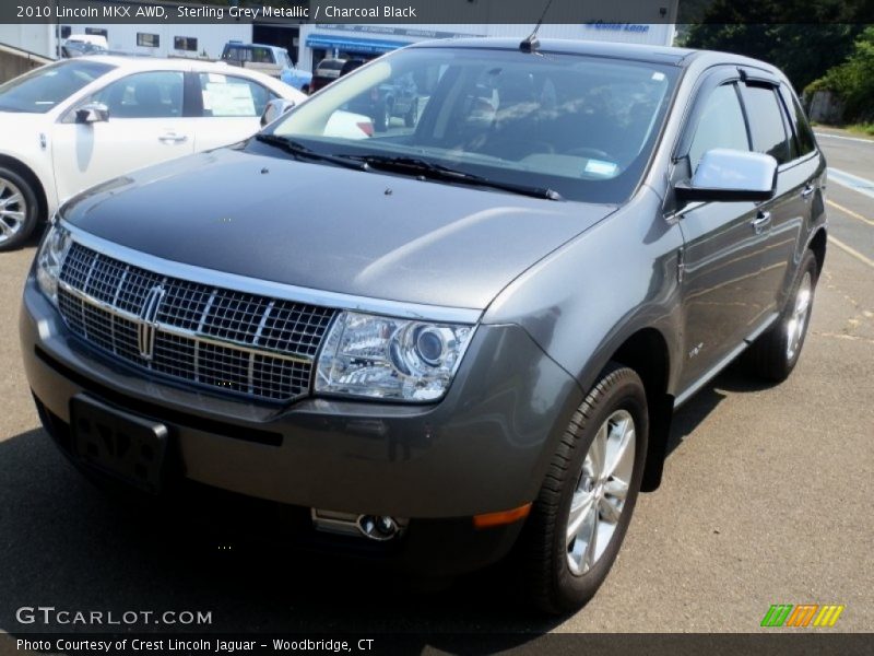 Sterling Grey Metallic / Charcoal Black 2010 Lincoln MKX AWD