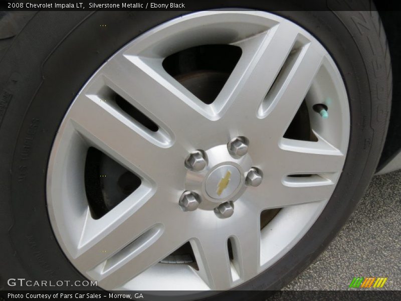 Silverstone Metallic / Ebony Black 2008 Chevrolet Impala LT