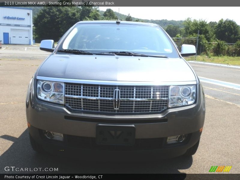 Sterling Grey Metallic / Charcoal Black 2010 Lincoln MKX AWD