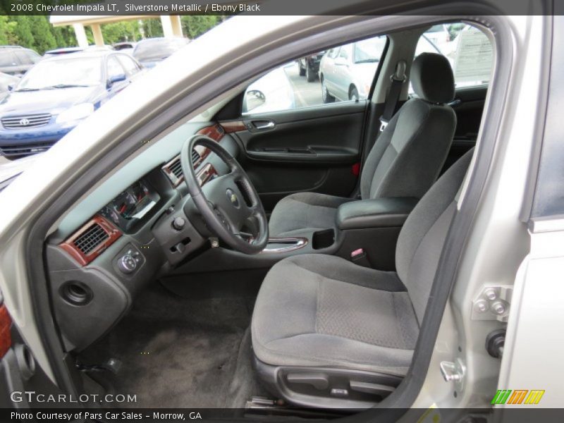 Silverstone Metallic / Ebony Black 2008 Chevrolet Impala LT