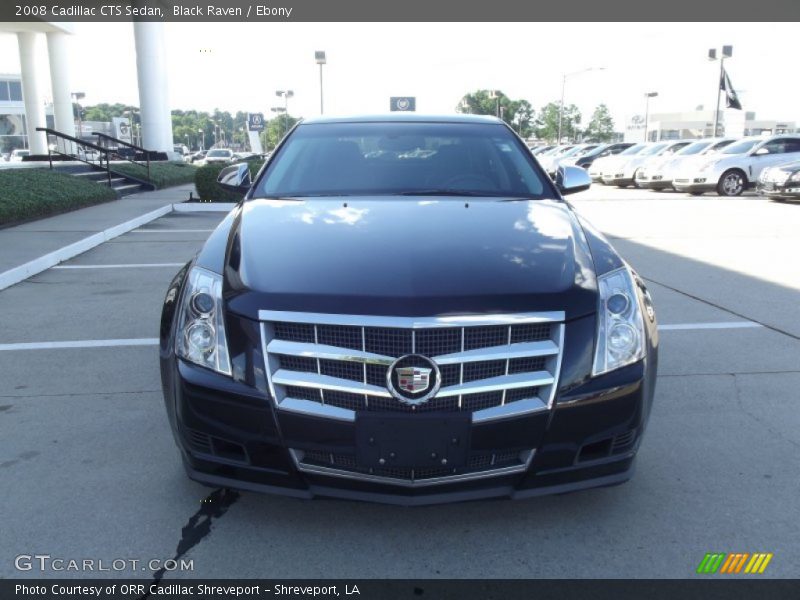 Black Raven / Ebony 2008 Cadillac CTS Sedan