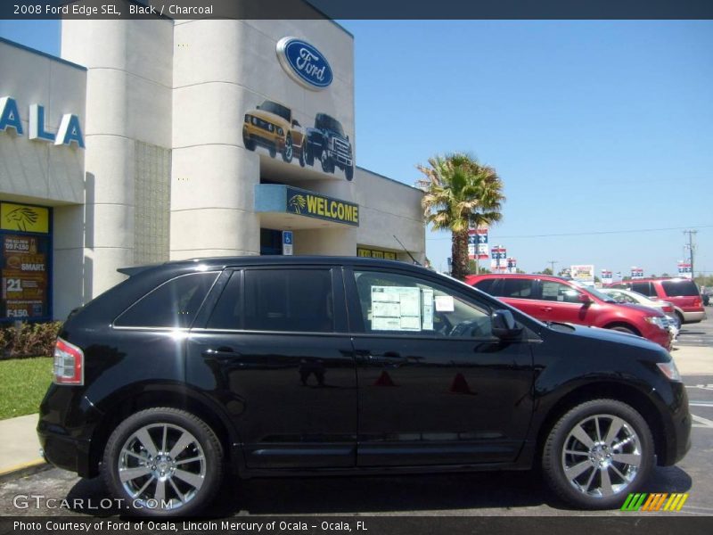 Black / Charcoal 2008 Ford Edge SEL