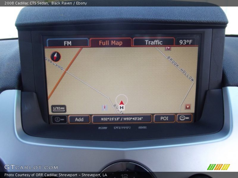 Black Raven / Ebony 2008 Cadillac CTS Sedan