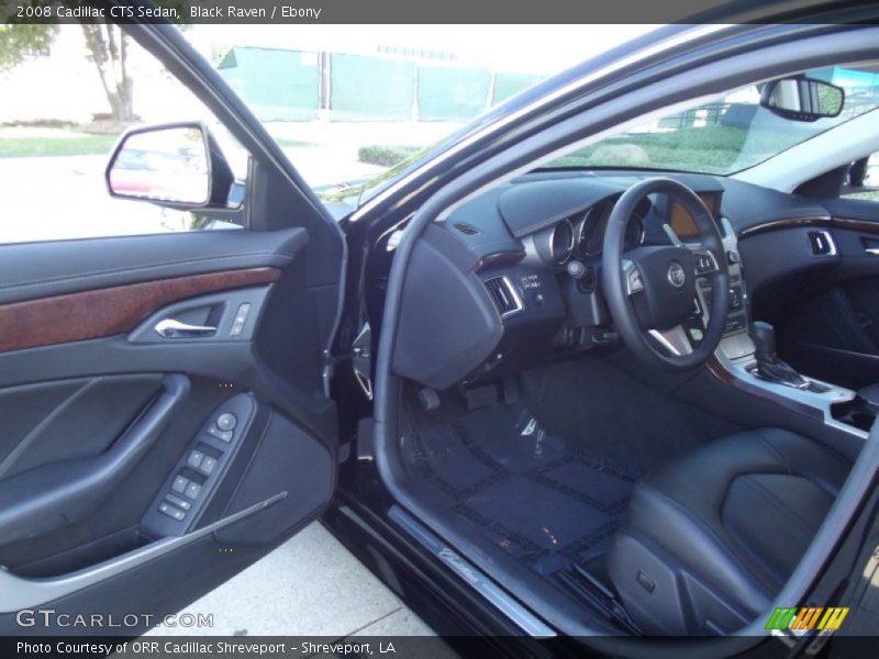 Black Raven / Ebony 2008 Cadillac CTS Sedan