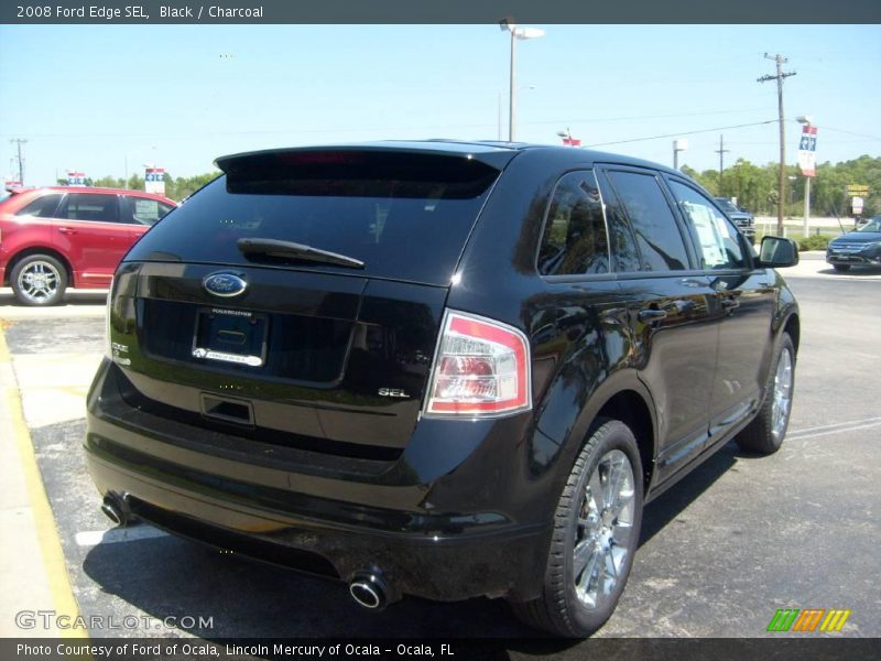 Black / Charcoal 2008 Ford Edge SEL