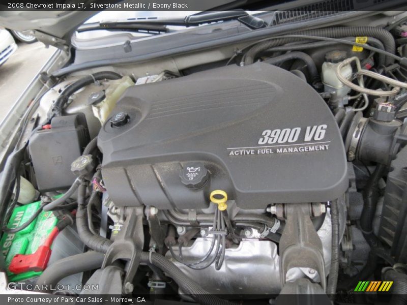 Silverstone Metallic / Ebony Black 2008 Chevrolet Impala LT