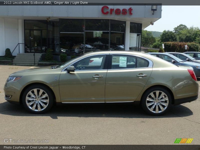 Ginger Ale / Light Dune 2013 Lincoln MKS EcoBoost AWD