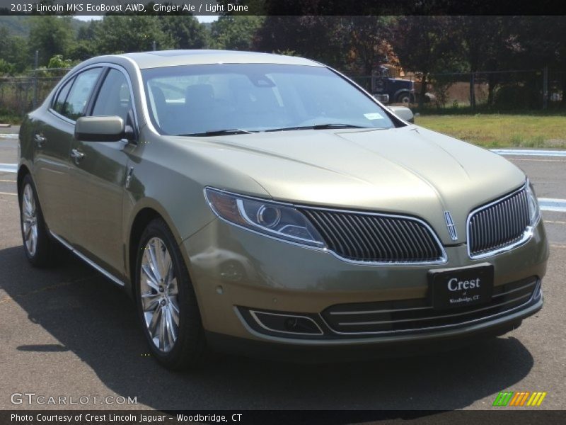 Front 3/4 View of 2013 MKS EcoBoost AWD