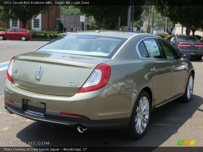 Ginger Ale / Light Dune 2013 Lincoln MKS EcoBoost AWD