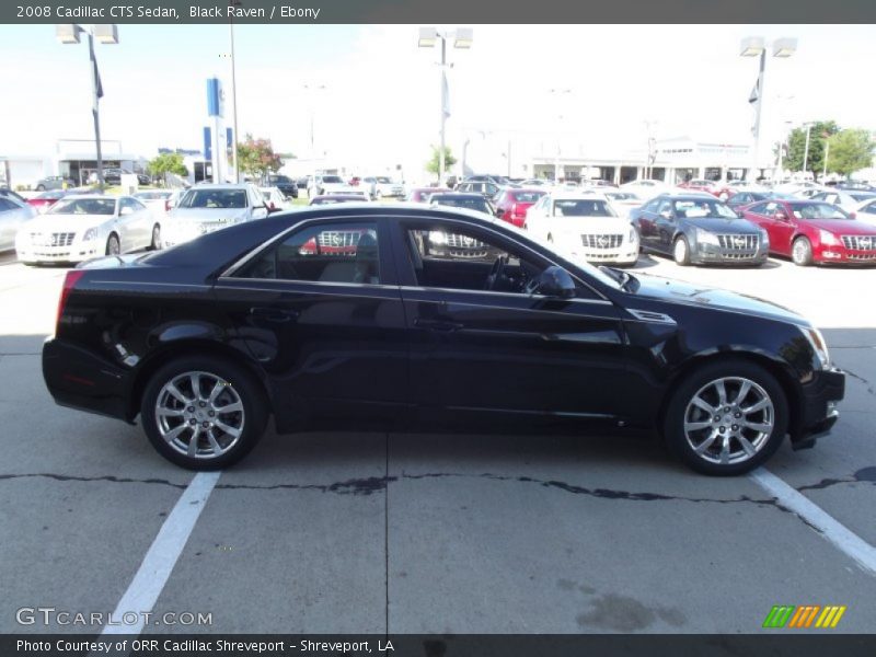 Black Raven / Ebony 2008 Cadillac CTS Sedan