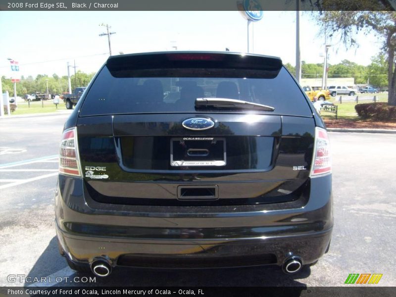 Black / Charcoal 2008 Ford Edge SEL
