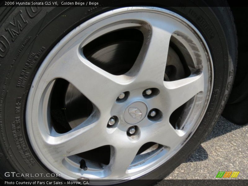 Golden Beige / Beige 2006 Hyundai Sonata GLS V6