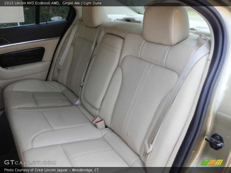Rear Seat of 2013 MKS EcoBoost AWD