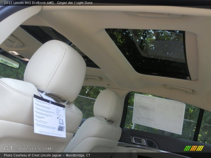 Ginger Ale / Light Dune 2013 Lincoln MKS EcoBoost AWD