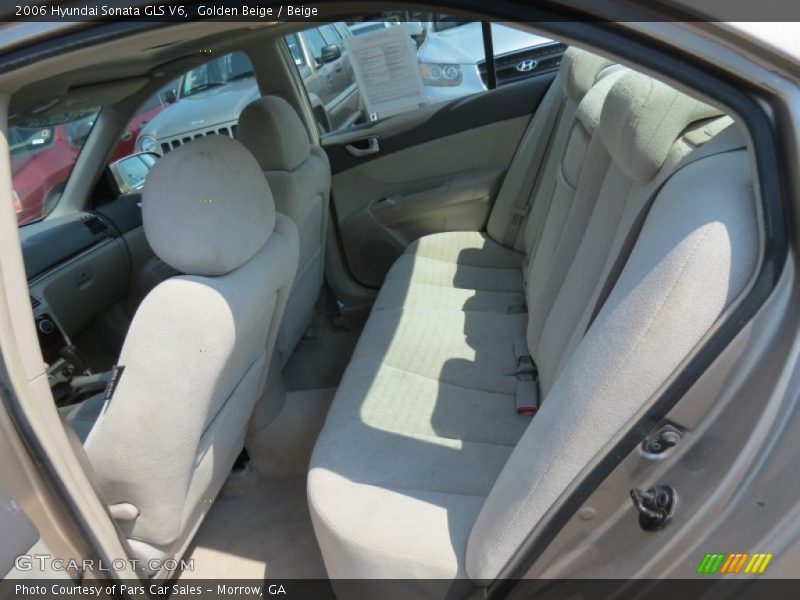 Golden Beige / Beige 2006 Hyundai Sonata GLS V6