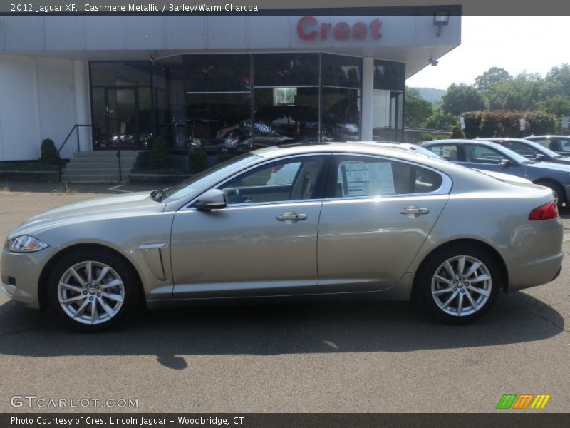 Cashmere Metallic / Barley/Warm Charcoal 2012 Jaguar XF