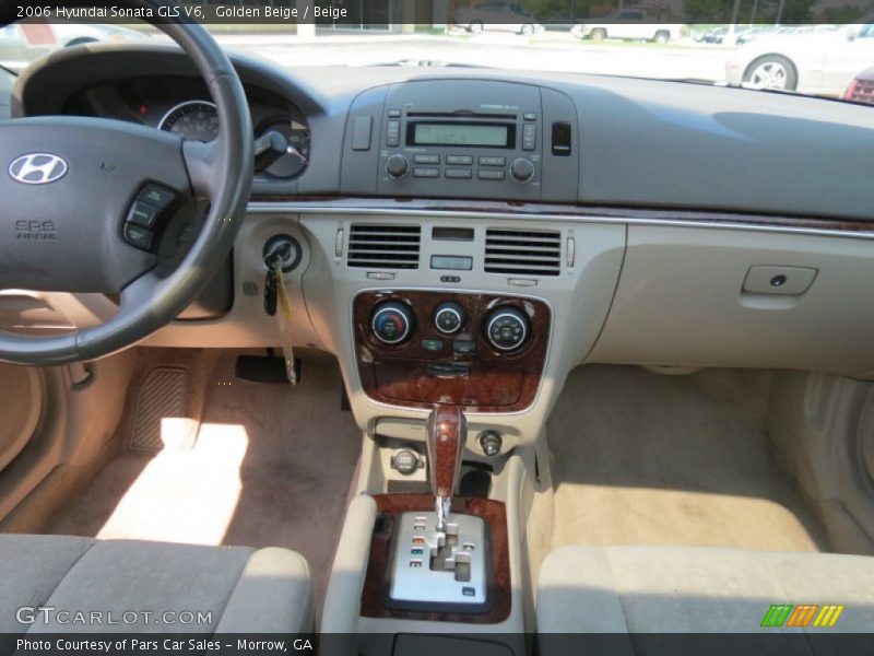 Golden Beige / Beige 2006 Hyundai Sonata GLS V6