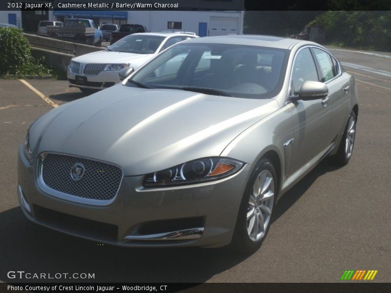 Cashmere Metallic / Barley/Warm Charcoal 2012 Jaguar XF