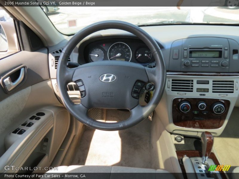 Golden Beige / Beige 2006 Hyundai Sonata GLS V6
