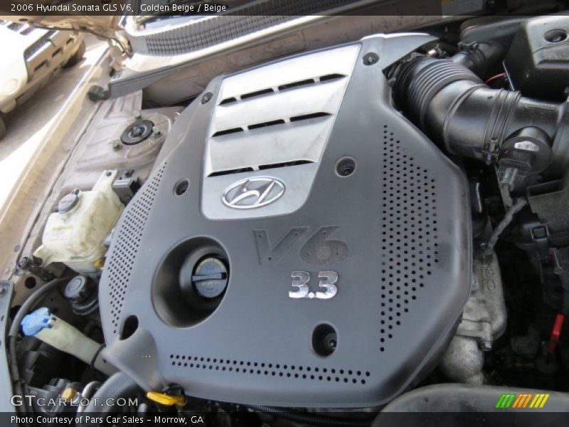 Golden Beige / Beige 2006 Hyundai Sonata GLS V6