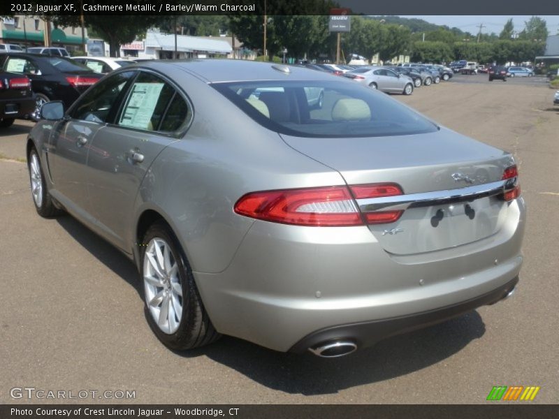 Cashmere Metallic / Barley/Warm Charcoal 2012 Jaguar XF