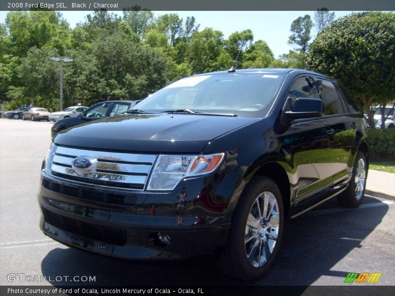 Black / Charcoal 2008 Ford Edge SEL