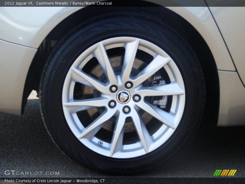 Cashmere Metallic / Barley/Warm Charcoal 2012 Jaguar XF