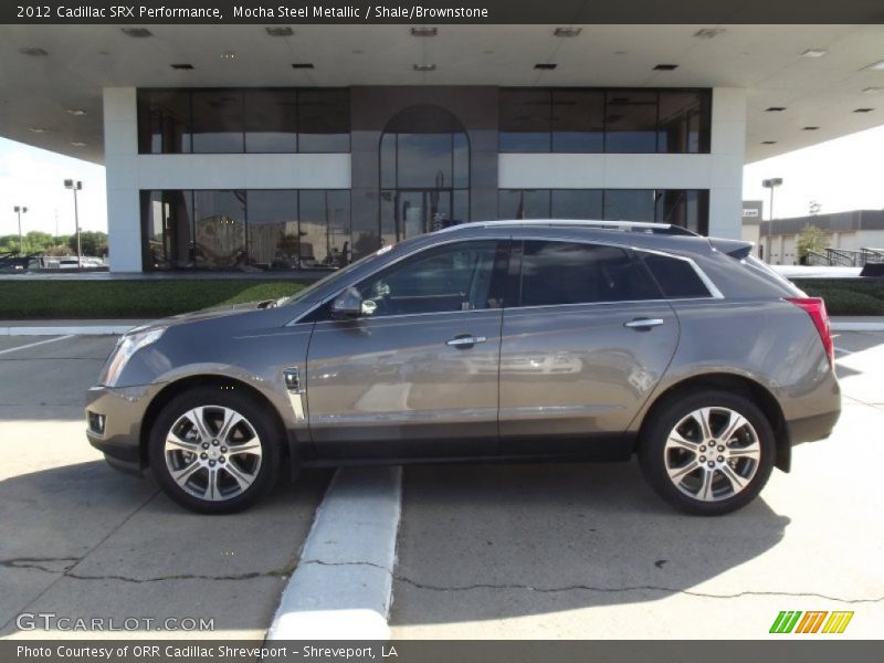 Mocha Steel Metallic / Shale/Brownstone 2012 Cadillac SRX Performance