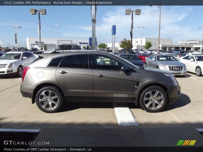 Mocha Steel Metallic / Shale/Brownstone 2012 Cadillac SRX Performance