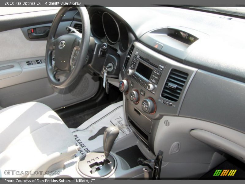 Midnight Blue / Gray 2010 Kia Optima LX
