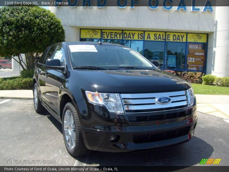 Black / Charcoal 2008 Ford Edge SEL