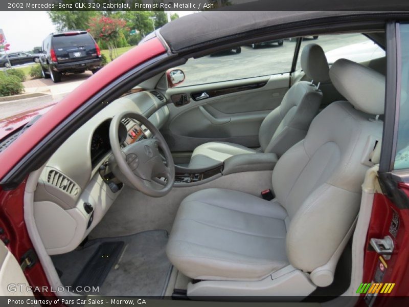 Front Seat of 2002 CLK 320 Cabriolet