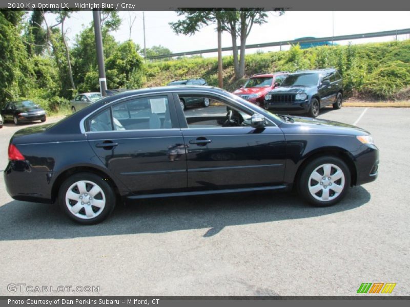 Midnight Blue / Gray 2010 Kia Optima LX