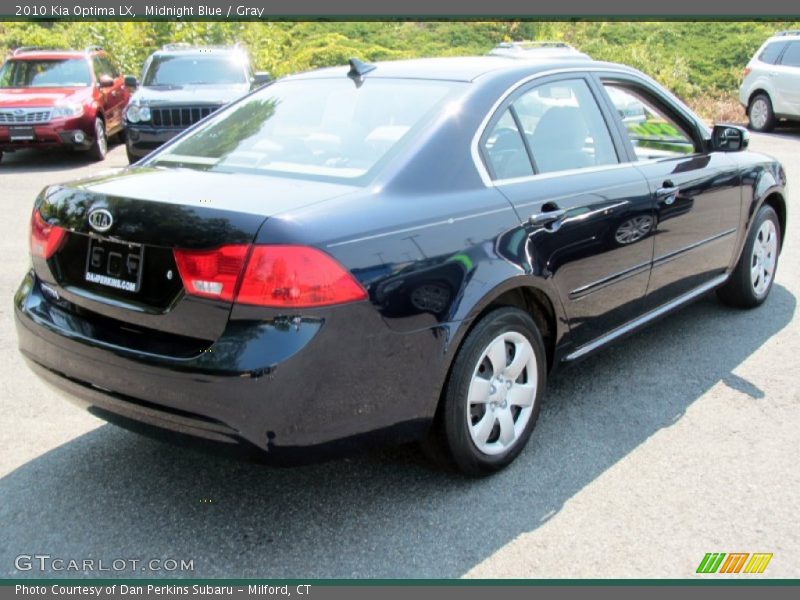 Midnight Blue / Gray 2010 Kia Optima LX