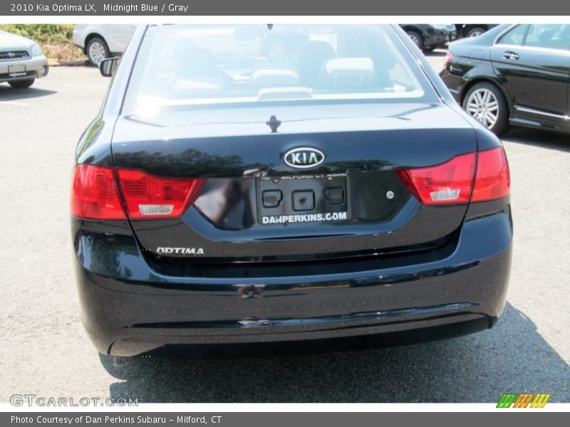 Midnight Blue / Gray 2010 Kia Optima LX