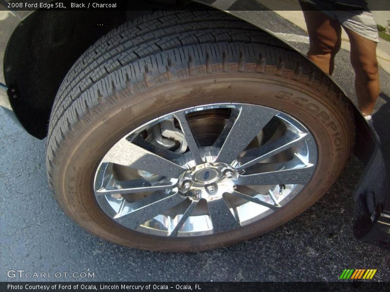 Black / Charcoal 2008 Ford Edge SEL
