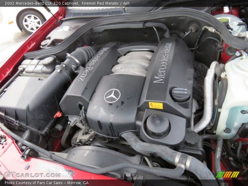  2002 CLK 320 Cabriolet Engine - 3.2 Liter SOHC 18-Valve V6