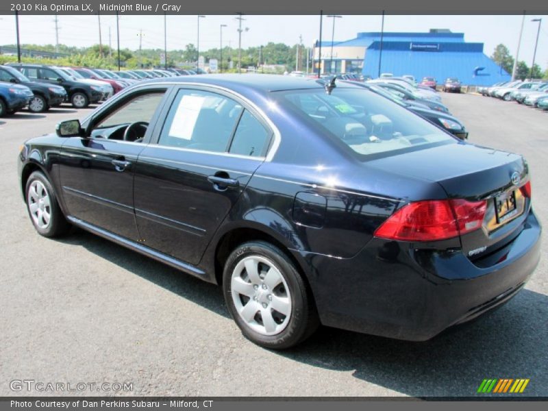 Midnight Blue / Gray 2010 Kia Optima LX